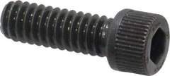 Unbrako - 1/4-20 UNC Hex Socket Drive, Socket Cap Screw - Alloy Steel, Black Oxide Finish, 3/4" Length Under Head - Eagle Tool & Supply