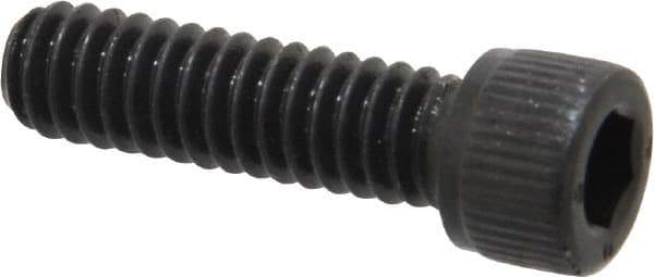 Unbrako - 1/4-20 UNC Hex Socket Drive, Socket Cap Screw - Alloy Steel, Black Oxide Finish, 7/8" Length Under Head - Eagle Tool & Supply