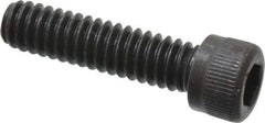 Unbrako - 1/4-20 UNC Hex Socket Drive, Socket Cap Screw - Alloy Steel, Black Oxide Finish, 1" Length Under Head - Eagle Tool & Supply