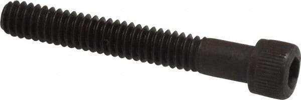 Unbrako - 1/4-20 UNC Hex Socket Drive, Socket Cap Screw - Alloy Steel, Black Oxide Finish, 1-3/4" Length Under Head - Eagle Tool & Supply