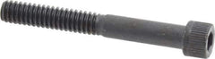 Unbrako - 1/4-20 UNC Hex Socket Drive, Socket Cap Screw - Alloy Steel, Black Oxide Finish, 2" Length Under Head - Eagle Tool & Supply