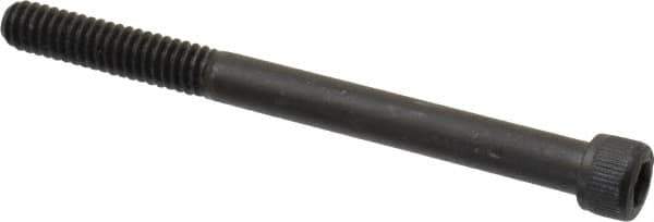 Unbrako - 1/4-20 UNC Hex Socket Drive, Socket Cap Screw - Alloy Steel, Black Oxide Finish, 3" Length Under Head - Eagle Tool & Supply