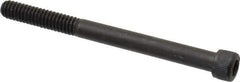 Unbrako - 1/4-20 UNC Hex Socket Drive, Socket Cap Screw - Alloy Steel, Black Oxide Finish, 3" Length Under Head - Eagle Tool & Supply