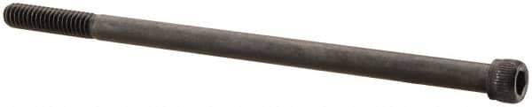 Unbrako - 1/4-20 UNC Hex Socket Drive, Socket Cap Screw - Alloy Steel, Black Oxide Finish, 5" Length Under Head - Eagle Tool & Supply
