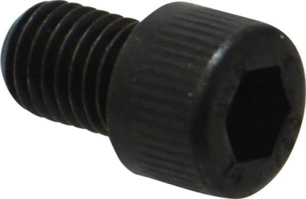 Unbrako - 1/4-28 UNF Hex Socket Drive, Socket Cap Screw - Alloy Steel, Black Oxide Finish, 3/8" Length Under Head - Eagle Tool & Supply