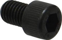 Unbrako - 1/4-28 UNF Hex Socket Drive, Socket Cap Screw - Alloy Steel, Black Oxide Finish, 3/8" Length Under Head - Eagle Tool & Supply
