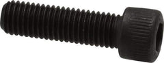 Unbrako - 1/4-28 UNF Hex Socket Drive, Socket Cap Screw - Alloy Steel, Black Oxide Finish, 7/8" Length Under Head - Eagle Tool & Supply