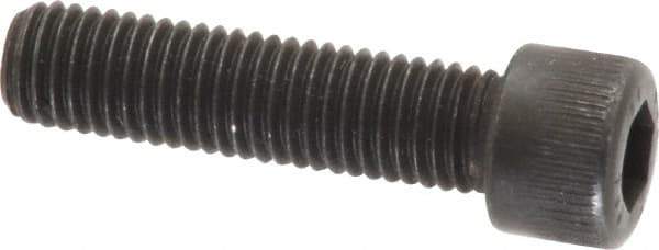 Unbrako - 1/4-28 UNF Hex Socket Drive, Socket Cap Screw - Alloy Steel, Black Oxide Finish, 1" Length Under Head - Eagle Tool & Supply