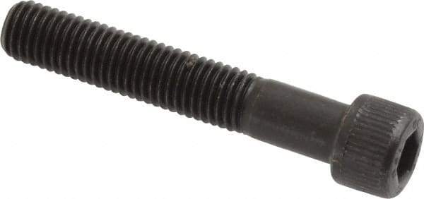 Unbrako - 1/4-28 UNF Hex Socket Drive, Socket Cap Screw - Alloy Steel, Black Oxide Finish, 1-1/2" Length Under Head - Eagle Tool & Supply