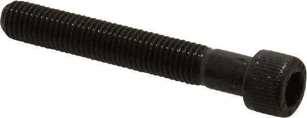 Unbrako - 1/4-28 UNF Hex Socket Drive, Socket Cap Screw - Alloy Steel, Black Oxide Finish, 1-3/4" Length Under Head - Eagle Tool & Supply