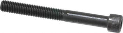 Unbrako - 1/4-28 UNF Hex Socket Drive, Socket Cap Screw - Alloy Steel, Black Oxide Finish, 2-1/4" Length Under Head - Eagle Tool & Supply