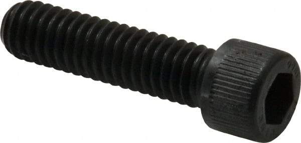 Unbrako - 5/16-18 UNC Hex Socket Drive, Socket Cap Screw - Alloy Steel, Black Oxide Finish, 1-1/4" Length Under Head - Eagle Tool & Supply