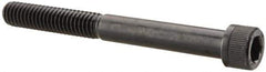 Unbrako - 5/16-18 UNC Hex Socket Drive, Socket Cap Screw - Alloy Steel, Black Oxide Finish, 3" Length Under Head - Eagle Tool & Supply