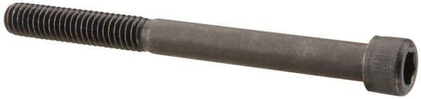 Unbrako - 5/16-18 UNC Hex Socket Drive, Socket Cap Screw - Alloy Steel, Black Oxide Finish, 3-1/2" Length Under Head - Eagle Tool & Supply
