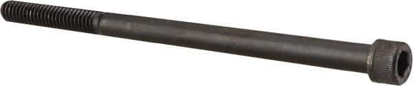 Unbrako - 5/16-18 UNC Hex Socket Drive, Socket Cap Screw - Alloy Steel, Black Oxide Finish, 5" Length Under Head - Eagle Tool & Supply