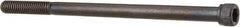 Unbrako - 5/16-18 UNC Hex Socket Drive, Socket Cap Screw - Alloy Steel, Black Oxide Finish, 5-1/2" Length Under Head - Eagle Tool & Supply