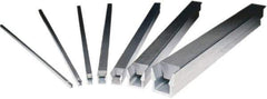 Mitee-Bite - 3/8" Width, Steel, Wedge Clamp Stock - Wedge Shaped - Eagle Tool & Supply