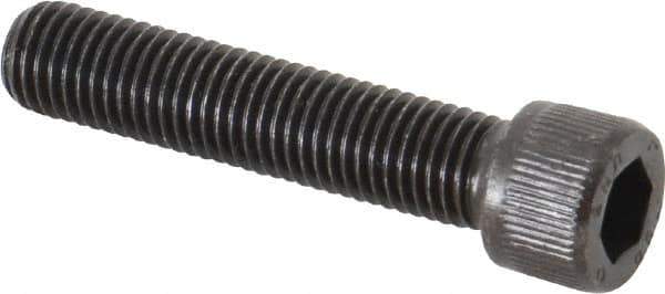 Unbrako - 5/16-24 UNF Hex Socket Drive, Socket Cap Screw - Alloy Steel, Black Oxide Finish, 1-1/2" Length Under Head - Eagle Tool & Supply