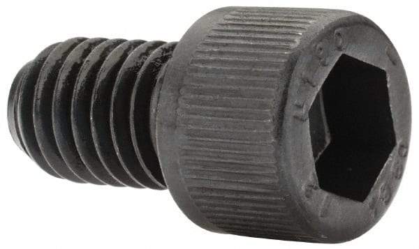 Unbrako - 3/8-16 UNC Hex Socket Drive, Socket Cap Screw - Alloy Steel, Black Oxide Finish, 5/8" Length Under Head - Eagle Tool & Supply