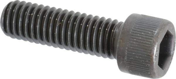 Unbrako - 3/8-16 UNC Hex Socket Drive, Socket Cap Screw - Alloy Steel, Black Oxide Finish, 1-1/4" Length Under Head - Eagle Tool & Supply