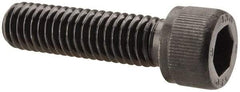 Unbrako - 3/8-16 UNC Hex Socket Drive, Socket Cap Screw - Alloy Steel, Black Oxide Finish, 1-3/8" Length Under Head - Eagle Tool & Supply