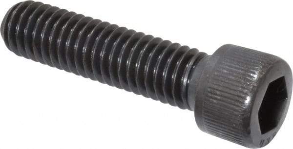 Unbrako - 3/8-16 UNC Hex Socket Drive, Socket Cap Screw - Alloy Steel, Black Oxide Finish, 1-1/2" Length Under Head - Eagle Tool & Supply