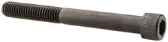 Unbrako - 3/8-16 UNC Hex Socket Drive, Socket Cap Screw - Alloy Steel, Black Oxide Finish, 3-1/2" Length Under Head - Eagle Tool & Supply