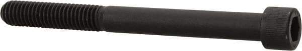 Unbrako - 3/8-16 UNC Hex Socket Drive, Socket Cap Screw - Alloy Steel, Black Oxide Finish, 4" Length Under Head - Eagle Tool & Supply