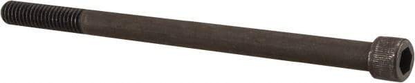 Unbrako - 3/8-16 UNC Hex Socket Drive, Socket Cap Screw - Alloy Steel, Black Oxide Finish, 5-3/4" Length Under Head - Eagle Tool & Supply