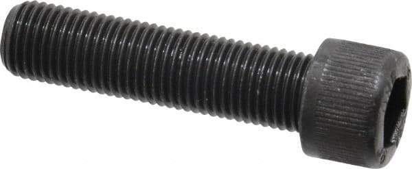 Unbrako - 3/8-24 UNF Hex Socket Drive, Socket Cap Screw - Alloy Steel, Black Oxide Finish, 1-1/2" Length Under Head - Eagle Tool & Supply