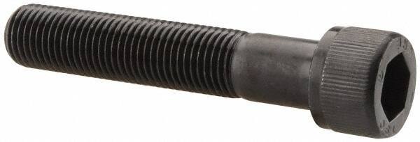 Unbrako - 3/8-24 UNF Hex Socket Drive, Socket Cap Screw - Alloy Steel, Black Oxide Finish, 2" Length Under Head - Eagle Tool & Supply
