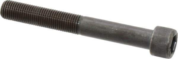 Unbrako - 3/8-24 UNF Hex Socket Drive, Socket Cap Screw - Alloy Steel, Black Oxide Finish, 3" Length Under Head - Eagle Tool & Supply