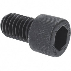 Unbrako - M12x1.75 Metric Coarse Hex Socket Drive, Socket Cap Screw - Grade 12.9 Alloy Steel, Black Oxide Finish, 100mm Length Under Head - Eagle Tool & Supply