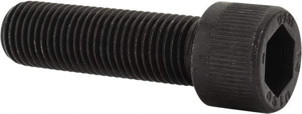 Unbrako - 7/16-20 UNF Hex Socket Drive, Socket Cap Screw - Alloy Steel, Black Oxide Finish, 1-1/2" Length Under Head - Eagle Tool & Supply
