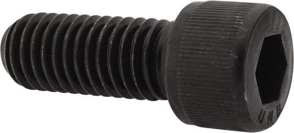 Unbrako - 1/2-13 UNC Hex Socket Drive, Socket Cap Screw - Alloy Steel, Black Oxide Finish, 1-1/4" Length Under Head - Eagle Tool & Supply
