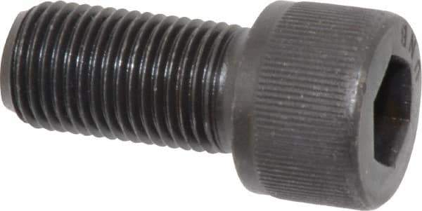 Unbrako - 1/2-20 UNF Hex Socket Drive, Socket Cap Screw - Alloy Steel, Black Oxide Finish, 1" Length Under Head - Eagle Tool & Supply