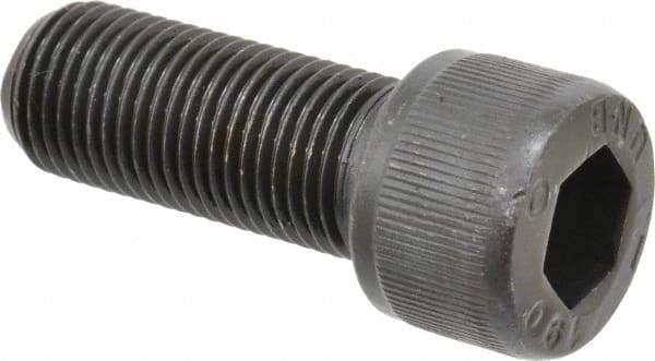 Unbrako - 1/2-20 UNF Hex Socket Drive, Socket Cap Screw - Alloy Steel, Black Oxide Finish, 1-1/4" Length Under Head - Eagle Tool & Supply