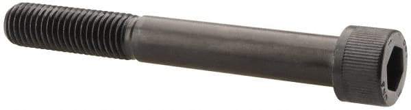 Unbrako - 5/8-11 UNC Hex Socket Drive, Socket Cap Screw - Alloy Steel, Black Oxide Finish, 5" Length Under Head - Eagle Tool & Supply
