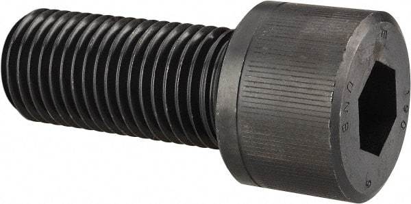 Unbrako - 3/4-10 UNC Hex Socket Drive, Socket Cap Screw - Alloy Steel, Black Oxide Finish, 2-3/4" Length Under Head - Eagle Tool & Supply