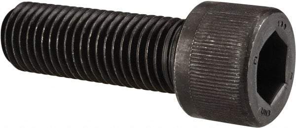 Unbrako - 7/8-9 UNC Hex Socket Drive, Socket Cap Screw - Alloy Steel, Black Oxide Finish, 2" Length Under Head - Eagle Tool & Supply