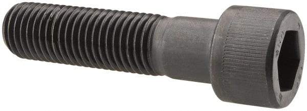 Unbrako - 7/8-9 UNC Hex Socket Drive, Socket Cap Screw - Alloy Steel, Black Oxide Finish, 3-1/2" Length Under Head - Eagle Tool & Supply
