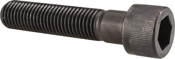 Unbrako - 7/8-9 UNC Hex Socket Drive, Socket Cap Screw - Alloy Steel, Black Oxide Finish, 4" Length Under Head - Eagle Tool & Supply