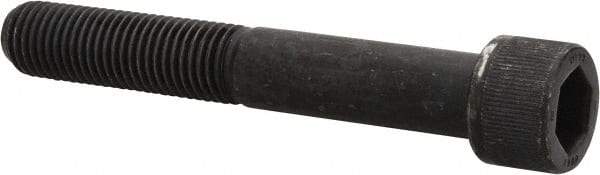 Unbrako - 7/8-9 UNC Hex Socket Drive, Socket Cap Screw - Alloy Steel, Black Oxide Finish, 6" Length Under Head - Eagle Tool & Supply