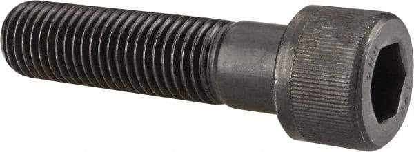 Unbrako - 1-8 UNC Hex Socket Drive, Socket Cap Screw - Alloy Steel, Black Oxide Finish, 4" Length Under Head - Eagle Tool & Supply