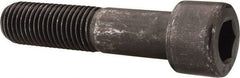 Unbrako - 1-8 UNC Hex Socket Drive, Socket Cap Screw - Alloy Steel, Black Oxide Finish, 4-1/2" Length Under Head - Eagle Tool & Supply