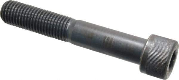 Unbrako - 1-8 UNC Hex Socket Drive, Socket Cap Screw - Alloy Steel, Black Oxide Finish, 6" Length Under Head - Eagle Tool & Supply
