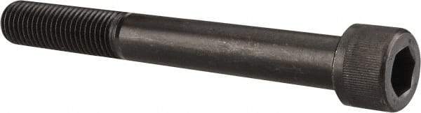 Unbrako - 1-8 UNC Hex Socket Drive, Socket Cap Screw - Alloy Steel, Black Oxide Finish, 8" Length Under Head - Eagle Tool & Supply