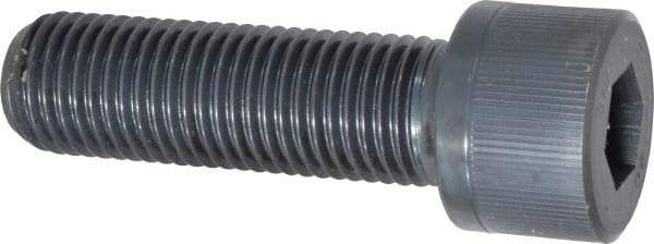 Unbrako - 1-1/4 - 7 UNC Hex Socket Drive, Socket Cap Screw - Alloy Steel, Black Oxide Finish, 4" Length Under Head - Eagle Tool & Supply