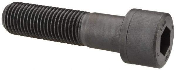 Unbrako - 1-1/4 - 7 UNC Hex Socket Drive, Socket Cap Screw - Alloy Steel, Black Oxide Finish, 5" Length Under Head - Eagle Tool & Supply