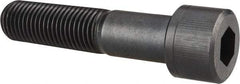 Unbrako - 1-1/4 - 7 UNC Hex Socket Drive, Socket Cap Screw - Alloy Steel, Black Oxide Finish, 5-1/2" Length Under Head - Eagle Tool & Supply